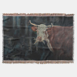 "Raggedy" Wurfdecke Decke