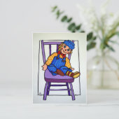 Raggy Andy Postkarte (Stehend Vorderseite)