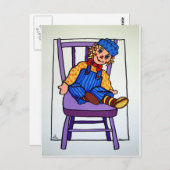 Raggy Andy Postkarte (Vorne/Hinten)