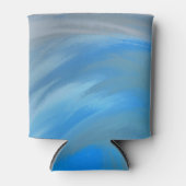 Raging Blue Wave Fluid Marble Dosenkühler (Vorderseite)