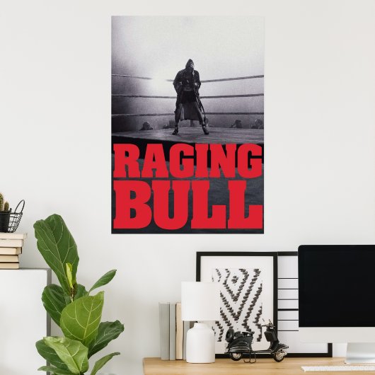 Raging Bull Title Poster (Heimbüro)