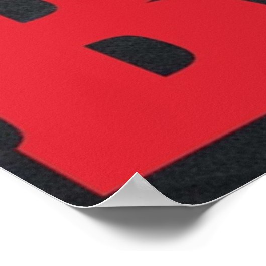 Raging Bull Title Poster (Ecke)