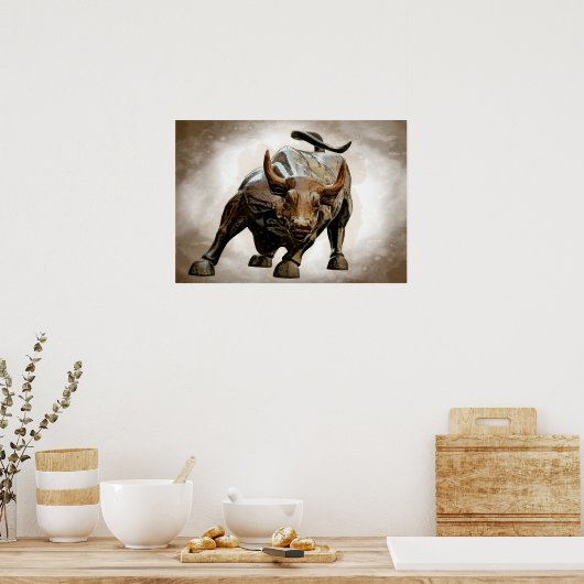 RAGING BULMARKT POSTER (Küche)