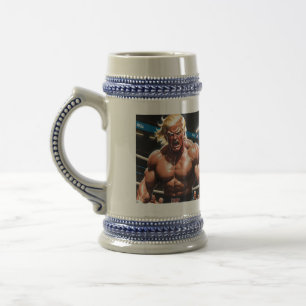 Raging Donny T (MIXED MARTIAL ARTS/Wrestling MAGA Bierglas