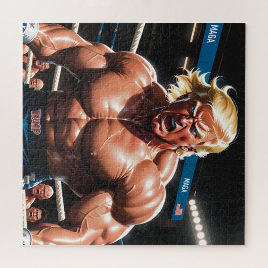 Raging Donny T (MIXED MARTIAL ARTS/Wrestling MAGA  Puzzle (Horizontal)