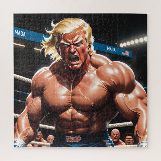 Raging Donny T (MIXED MARTIAL ARTS/Wrestling MAGA  Puzzle (Vertikal)