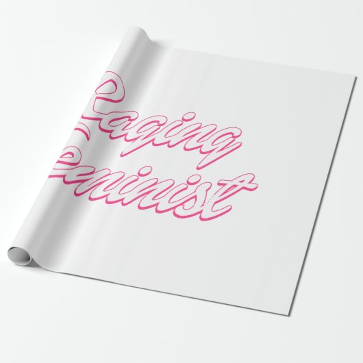 Raging Feminist Doll Geschenkpapier (Ungerollt)
