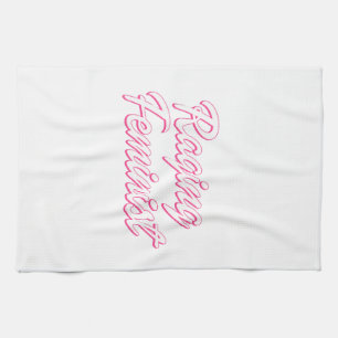 Raging Feminist Doll Geschirrtuch