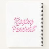 Raging Feminist Doll Notizblock (Rückseite)