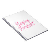 Raging Feminist Doll Notizblock (Rechte Seite)