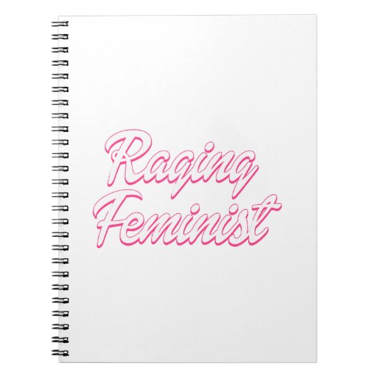 Raging Feminist Doll Notizblock (Vorderseite)