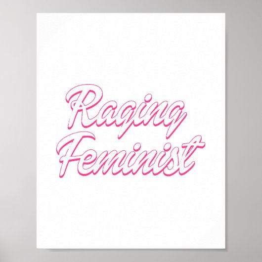 Raging Feminist Doll Poster (Vorne)