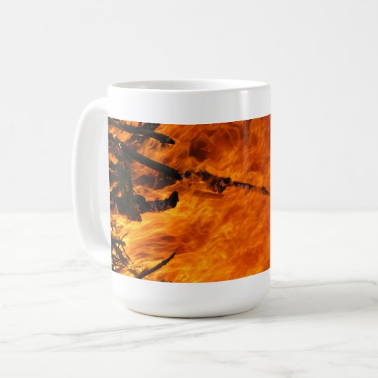 Raging Fire Kaffeetasse (Vorderseite Links)