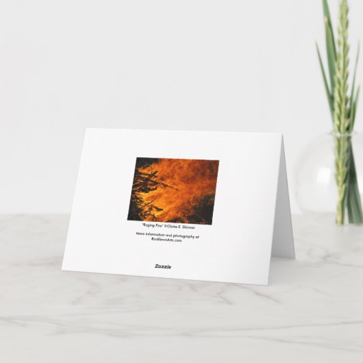 Raging Fire Karte (Rückseite)