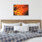 Raging Fire Leinwanddruck (Insitu (Schlafzimmer))