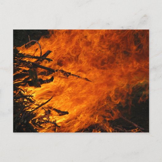 Raging Fire Postkarte (Vorderseite)