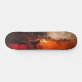Raging Fury Abstrakt Art Skateboard (Horizontal)