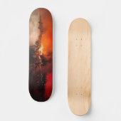 Raging Fury Abstrakt Art Skateboard (Vorderseite)