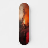 Raging Fury Abstrakt Art Skateboard (Vorne)