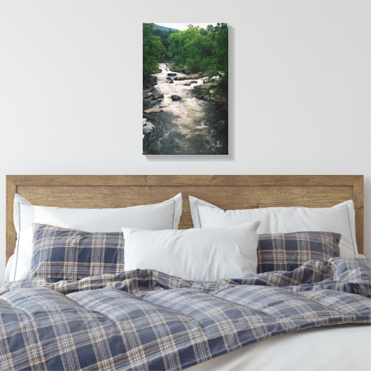 Raging Housatonic Leinwanddruck (Insitu (Schlafzimmer))
