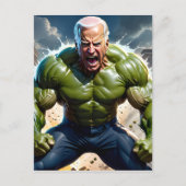 Raging "No Malarkey" Joey B. aus Scranton, PA Postkarte (Vorderseite)