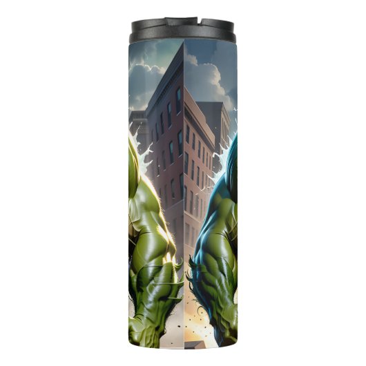 Raging "No Malarkey" Joey B. aus Scranton, PA Thermosbecher (Rückseite)