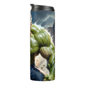 Raging "No Malarkey" Joey B. aus Scranton, PA Thermosbecher (Nach rechts gedreht)