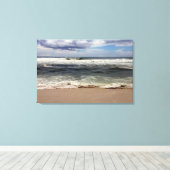 Raging Tide Leinwanddruck (Insitu (Holzboden))