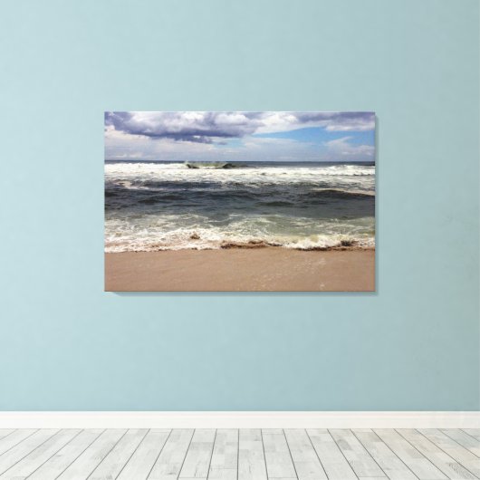 Raging Tide Leinwanddruck (Insitu (Holzboden))