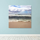 Raging Tide (vollständige Ansicht) Leinwanddruck (Insitu (Holzboden))