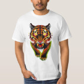 Raging Tiger T - Shirt (Vorderseite)