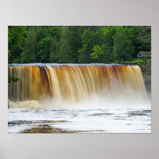 Raging Upper Tahquamenon Poster (Vorne)