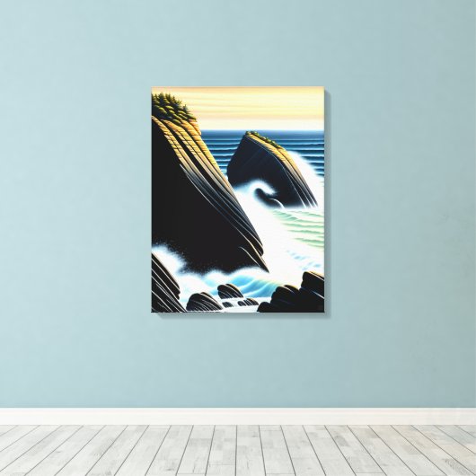 Raglan - Leinwand Art Print (Insitu (Holzboden))