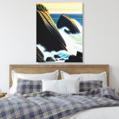 Raglan - Leinwand Art Print (Insitu (Schlafzimmer))