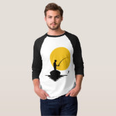 Raglan-T - Shirt für Männer 3/4-Sieb (Vorne ganz)