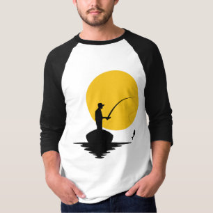 Raglan-T - Shirt für Männer 3/4-Sieb
