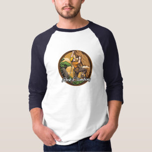 Raglan-T - Shirt für Männer 3/4-Sieb