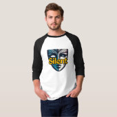 Raglan-T - Shirt für Männer 3/4-Sieb (Vorne ganz)