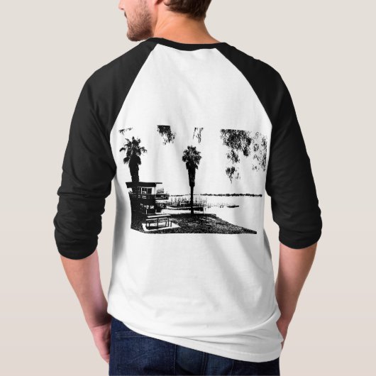 Raglan-T - Shirt für Männer 3/4-Sieb (Rückseite)