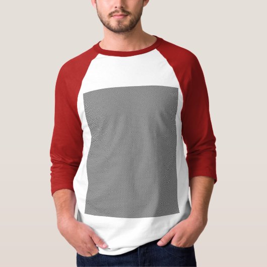 Raglan-T - Shirt für Männer 3/4-Sieb (Vorderseite)