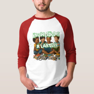 Raglan-T - Shirt für Männer 3/4-Sieb