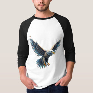 Raglan-T - Shirt für Männer 3/4-Sieb