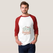 Raglan-T - Shirt für Männer 3/4-Sieb (Vorne ganz)