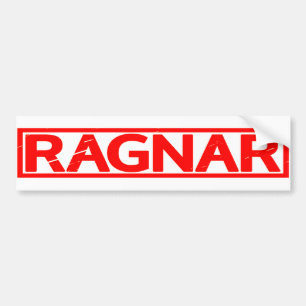 Ragnar-Briefmarke Autoaufkleber