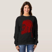 Ragnar Lodbrok T  Viking Ragnar Skull T Sweatshirt (Vorne ganz)