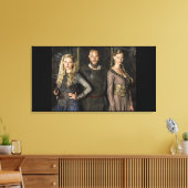 Ragnar Lothbrok Lagertha Aslaug Leinwanddruck (Insitu (Wohnzimmer))