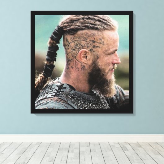 Ragnar Lothbrok Leinwanddruck (Insitu (Holzboden))
