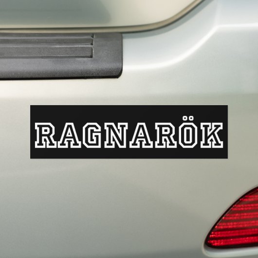 Ragnarok Autoaufkleber (Auf Auto)