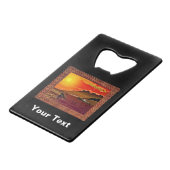 Ragnarok für Wale Geldkarten Flaschenöffner (Vorderseite Schrägansicht)