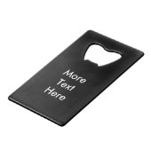 Ragnarok für Wale Geldkarten Flaschenöffner (Rückseite Schrägansicht)